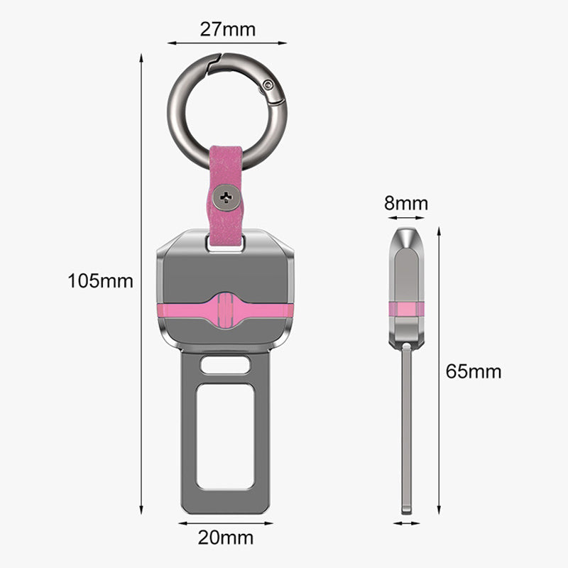 Seatbelt Buckle Key Chain