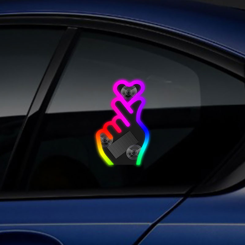 Car-Mounted Heart-Shaped Led Ambient Light
