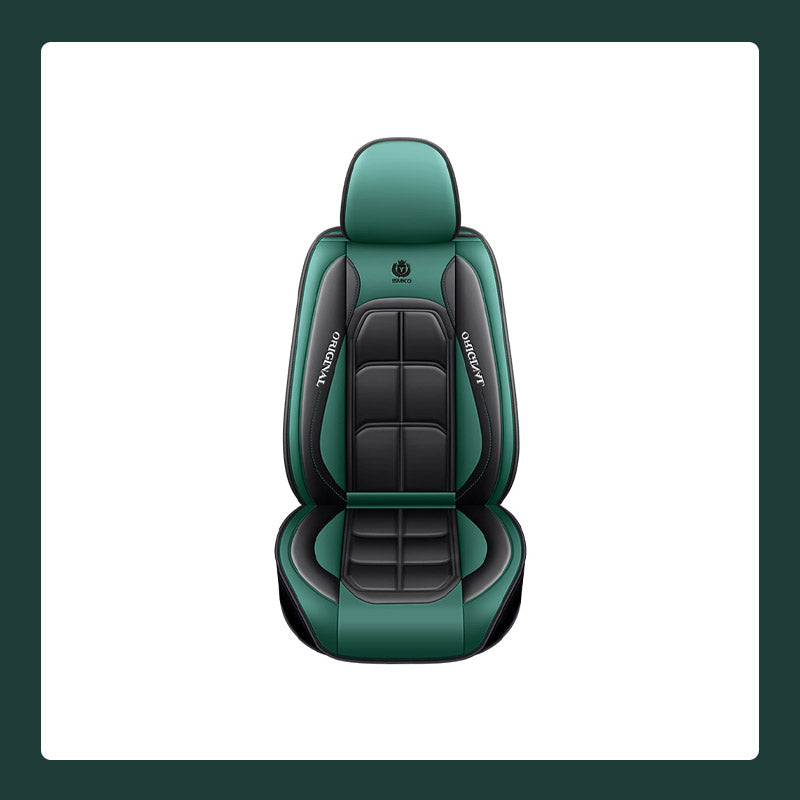 ๐ Fully enclosed leather car seat cushion | Universal for all seasons, ultimate comfort experienc