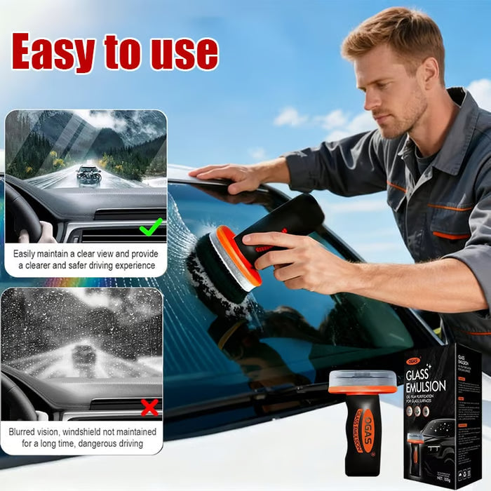 Hot Sale !!⚡50K+ SOLD!🔥🔥2026 Handheld Glass Oil-Film Remover