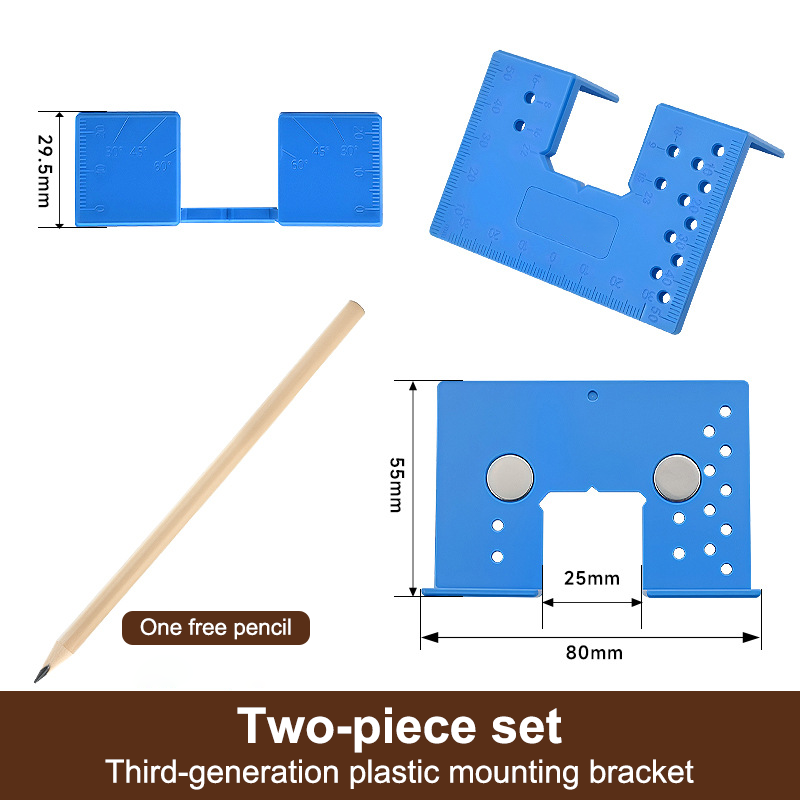 Cabinet Door Hinge Positioning Plate