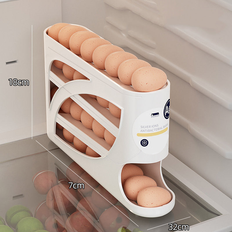 Rolling Egg Storage Box