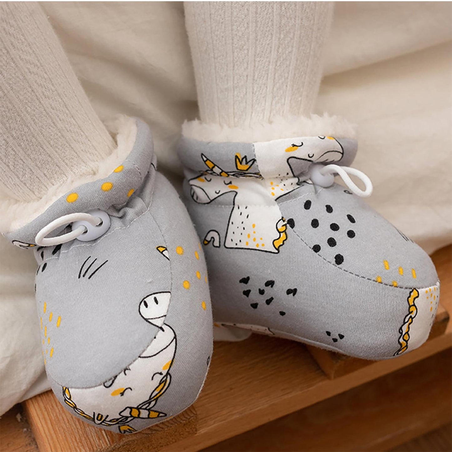 👶 Warm winter boots for children with fur - Warm Fur Baby Boots