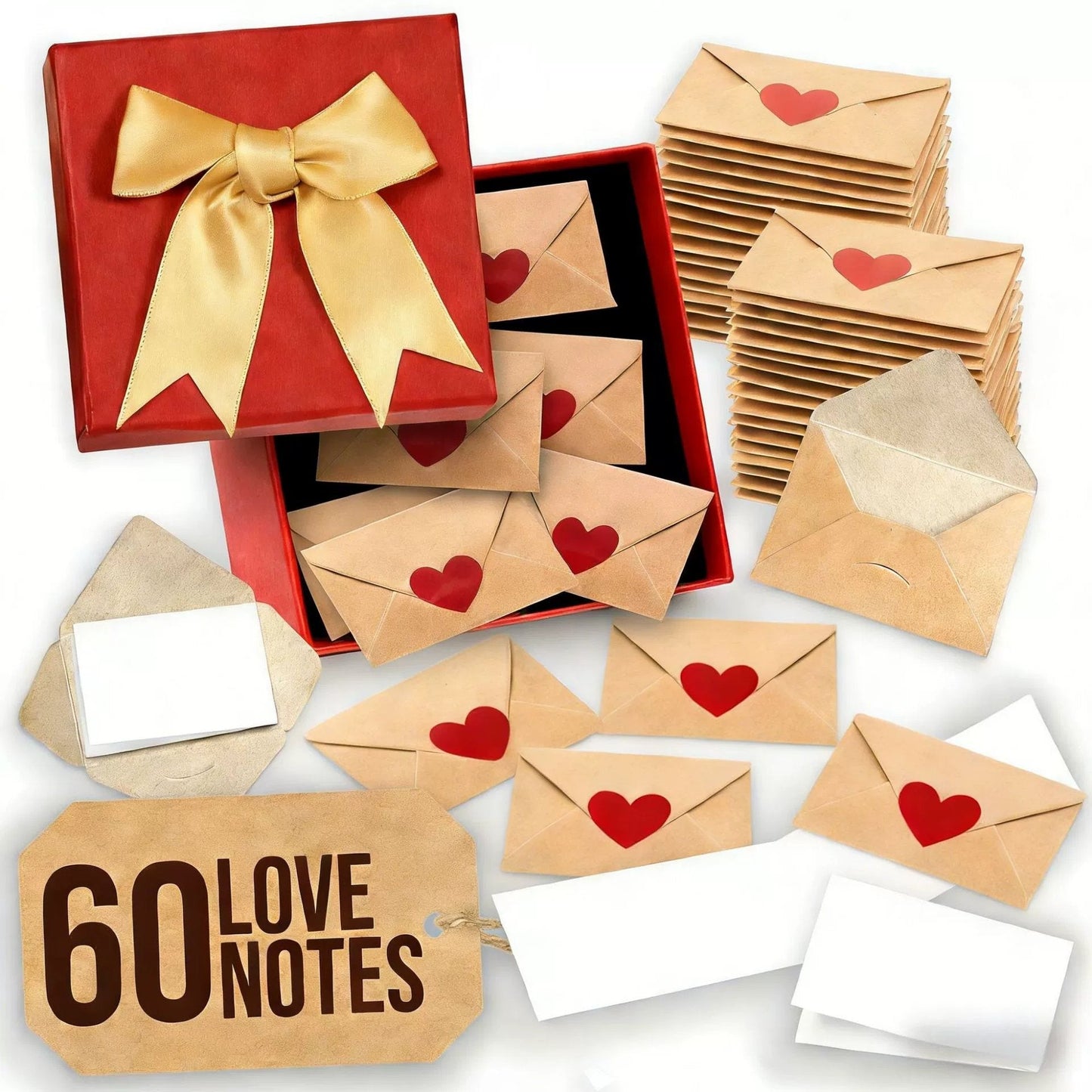 💖Hot Valentine's Day Offer🌹DIY Love Letter Box – Mini blank cards and envelopes ✨