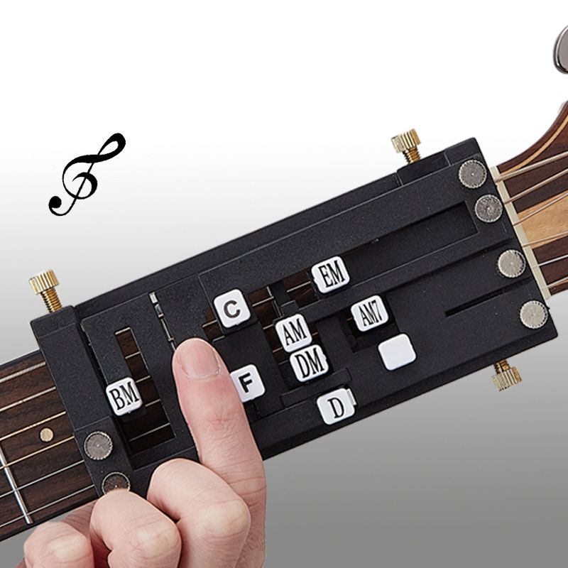 ✨ Guitar One-Button Chord Aid – Instant Chords, Beginner-Friendly & Portable (Effortless guitar playing for all levels!)
