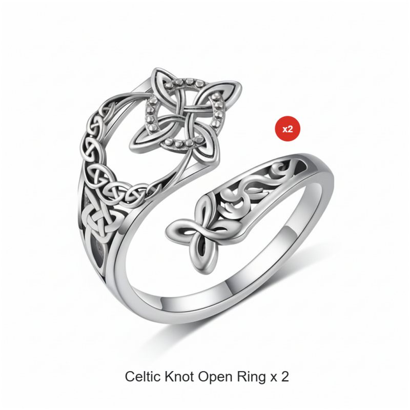 Celtic Trinity Ring – Vintage ring in a mystical style 🔮✨