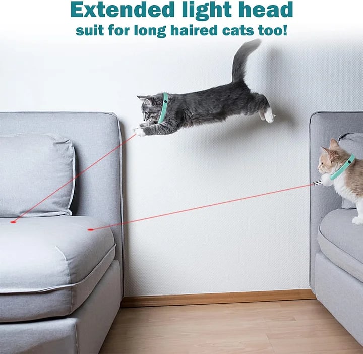 Automatic Pet Laser Collar – A smart, interactive, hands-free laser toy that keeps your pet active.