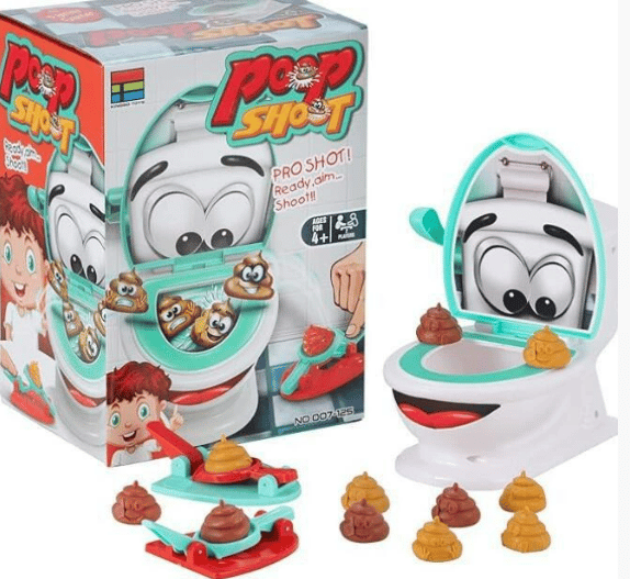 💩Interactive Poop Shooting Game Set for Family Fun
