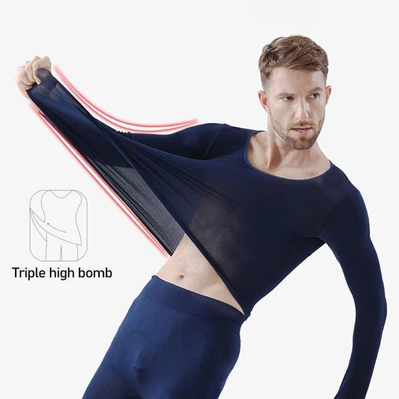 Seamless Elastic Thermal Underwear