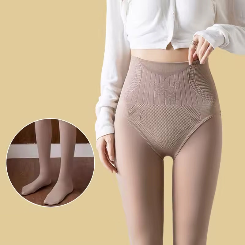✨ Winter Fleece-Lined Bare-Leg Leggings ✨