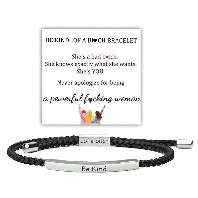 Braided Stainless Steel Bracele