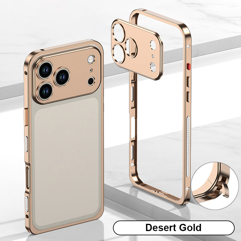Metal Lens Aluminum Alloy Frame Mobile Phone Case