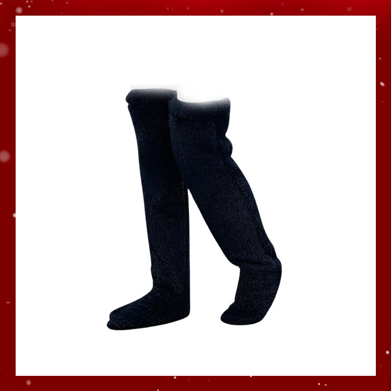 Goose down knee socks for Christmas