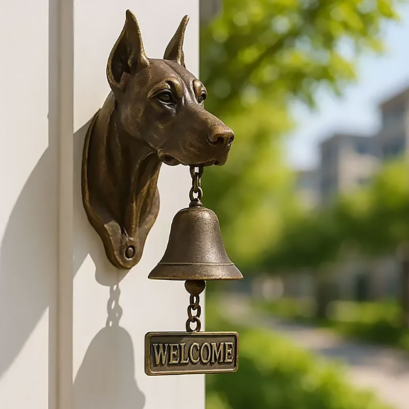 🐶 Welcome doorbell with dog theme