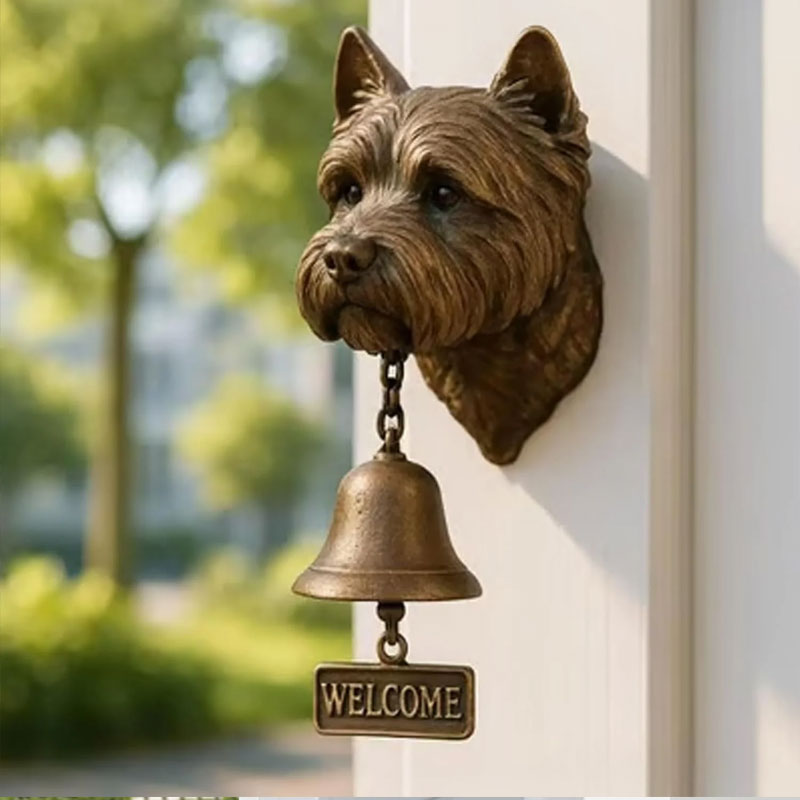 🐶 Welcome doorbell with dog theme