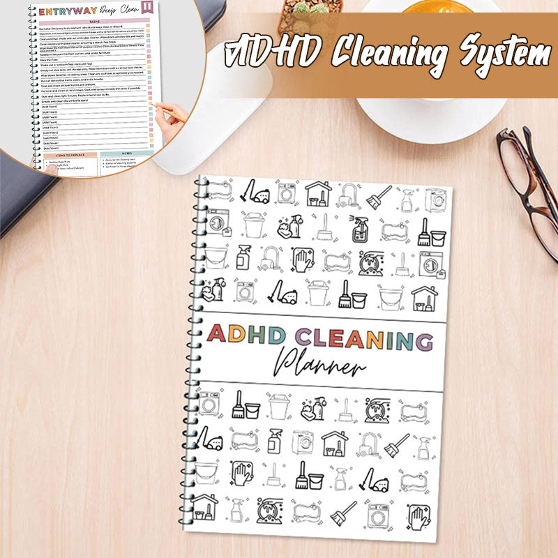 ⏰ADHD Cleaning & Organizing Toolkit - Chore Planner✔