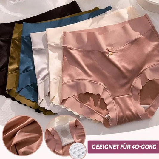 Seamless women's underwear made from ice silk