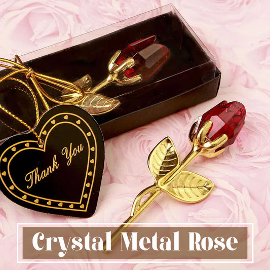 Crystal Metal Rose