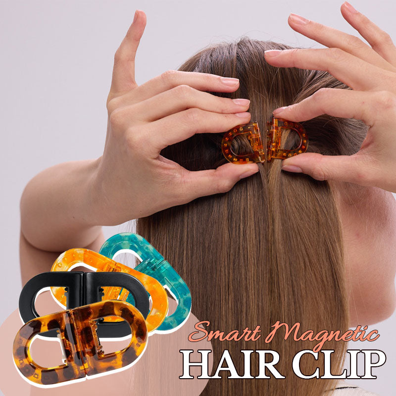 Smart magnetic hair cli