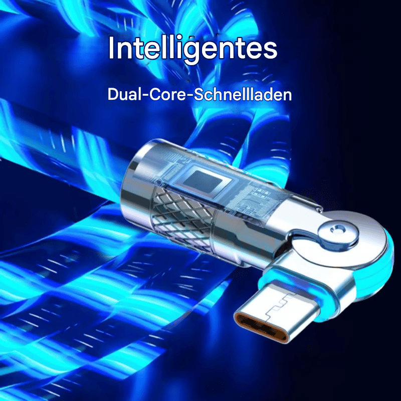 ⚡540° Rotatable Streamer Data Cable