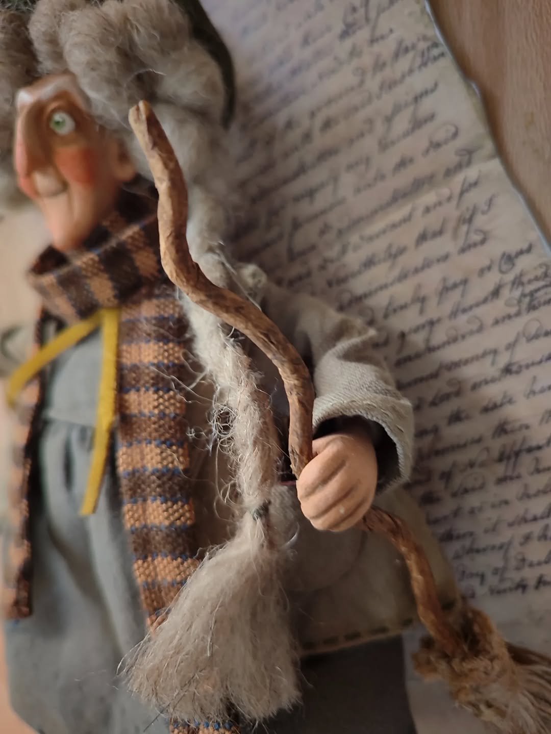 🧙Handmade lucky kitchen witch: your cosy kitchen guardia