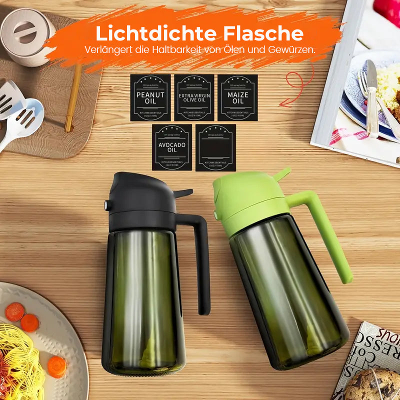 Two in one light-proof oil bottle