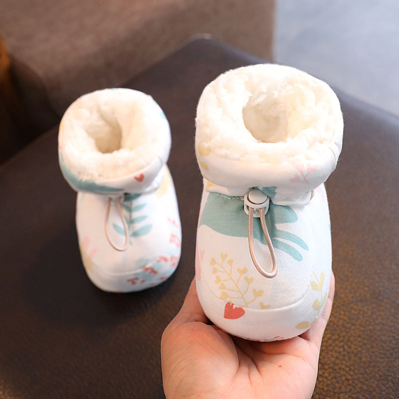 👶 Warm winter boots for children with fur - Warm Fur Baby Boots