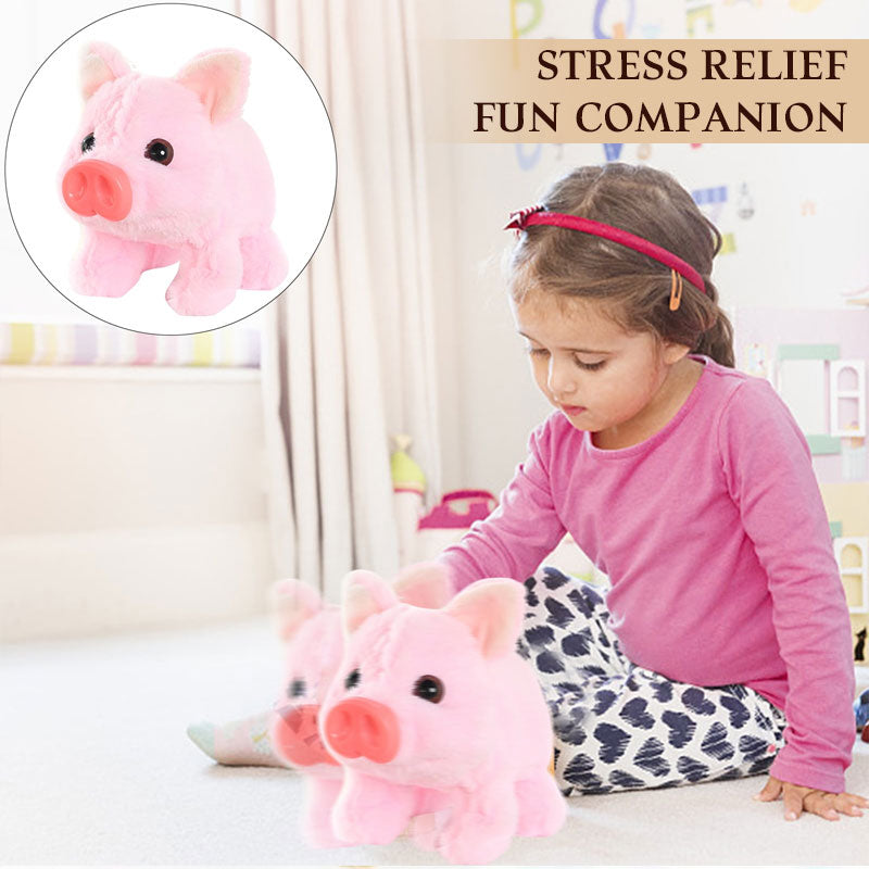 🐷Electric running pig plush toy
