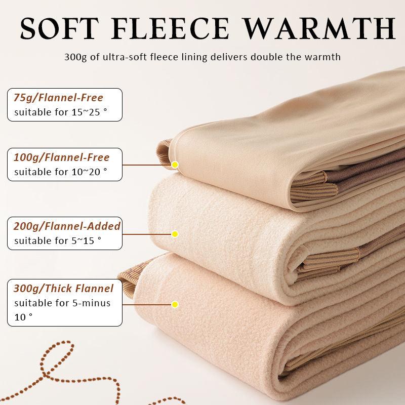 ✨ Winter Fleece-Lined Bare-Leg Leggings ✨