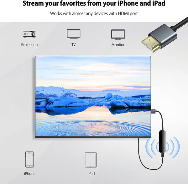 iShare iOS Wireless HDMI Display Adapter