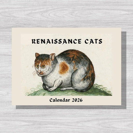 Ugly Cats In Renaissance Paintings 2026 Calendar