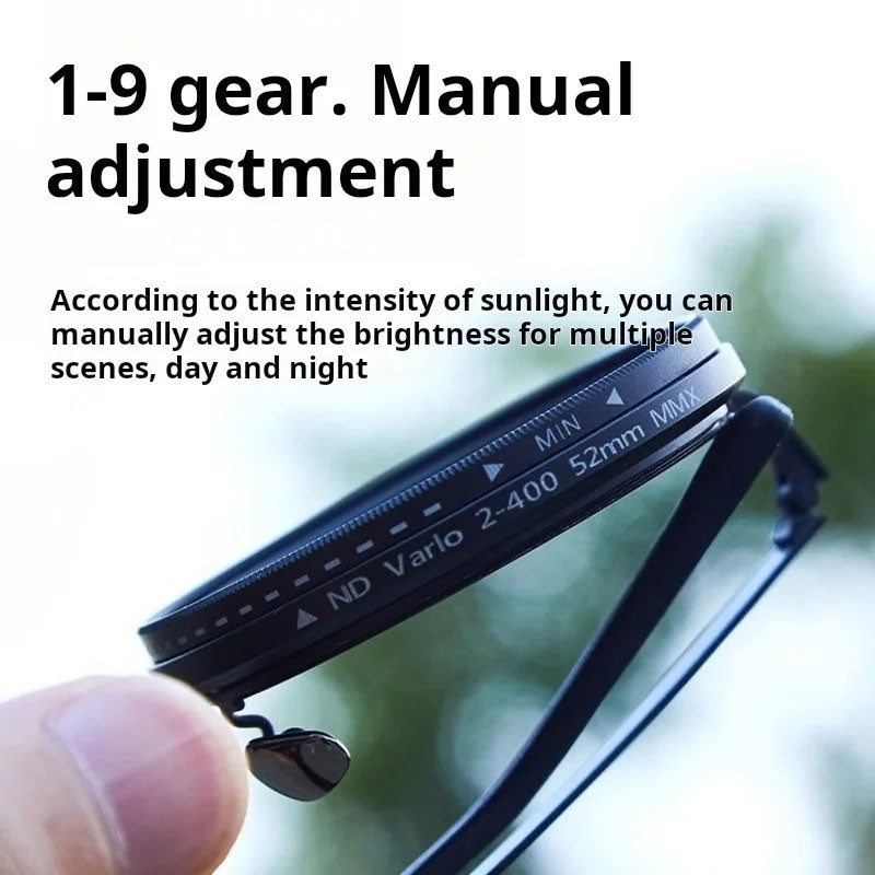 Adjustable polarised sunglasses