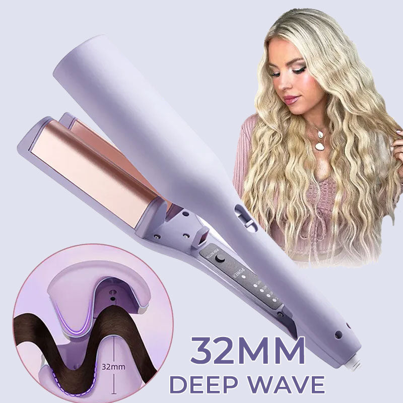 32mm French V-Shaped Wave Curling Iron