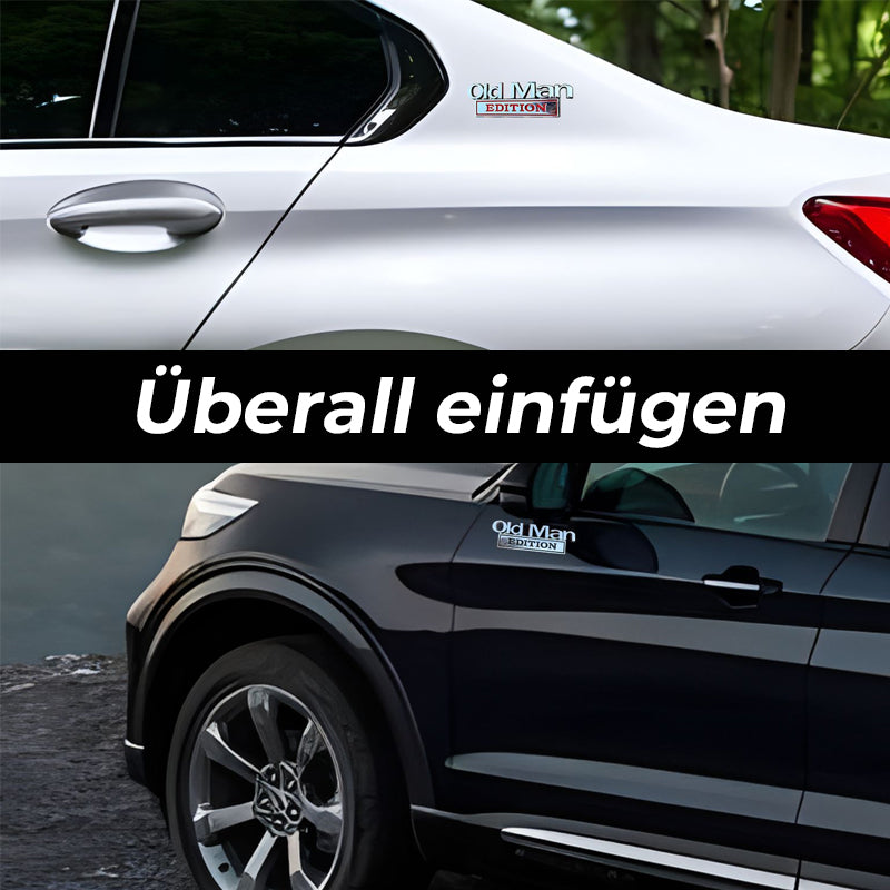 Car badges for seniors/🚗 Old Man Edition car badges