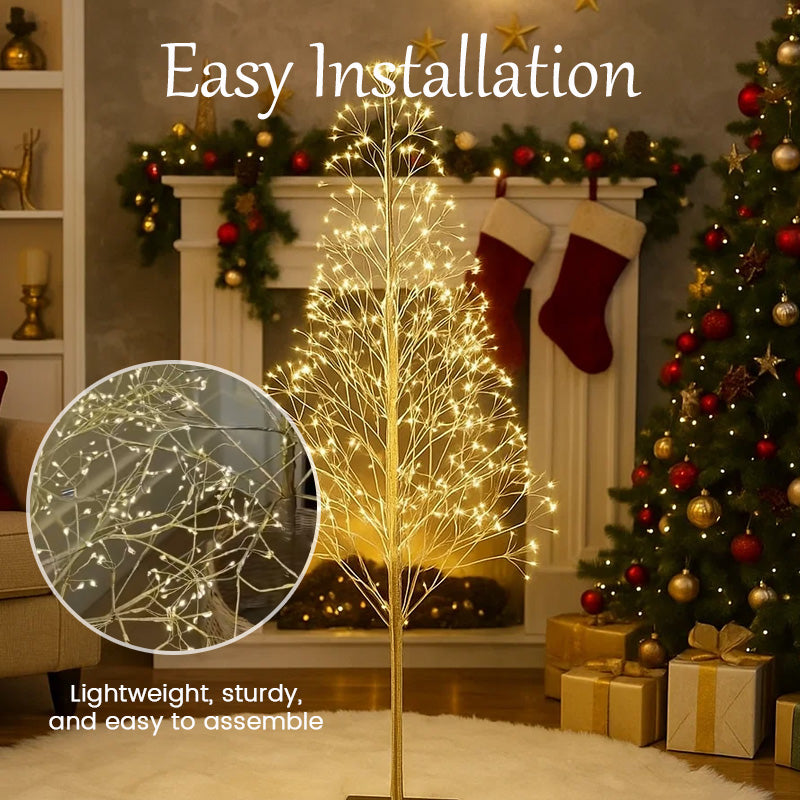 LED Lighted Twig Christmas Tree