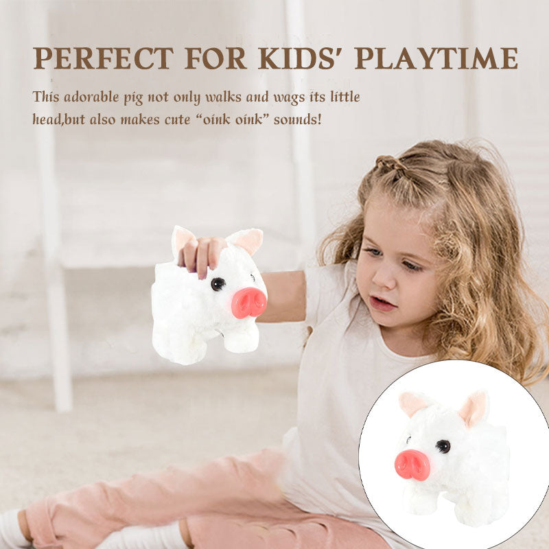 🐷Electric running pig plush toy