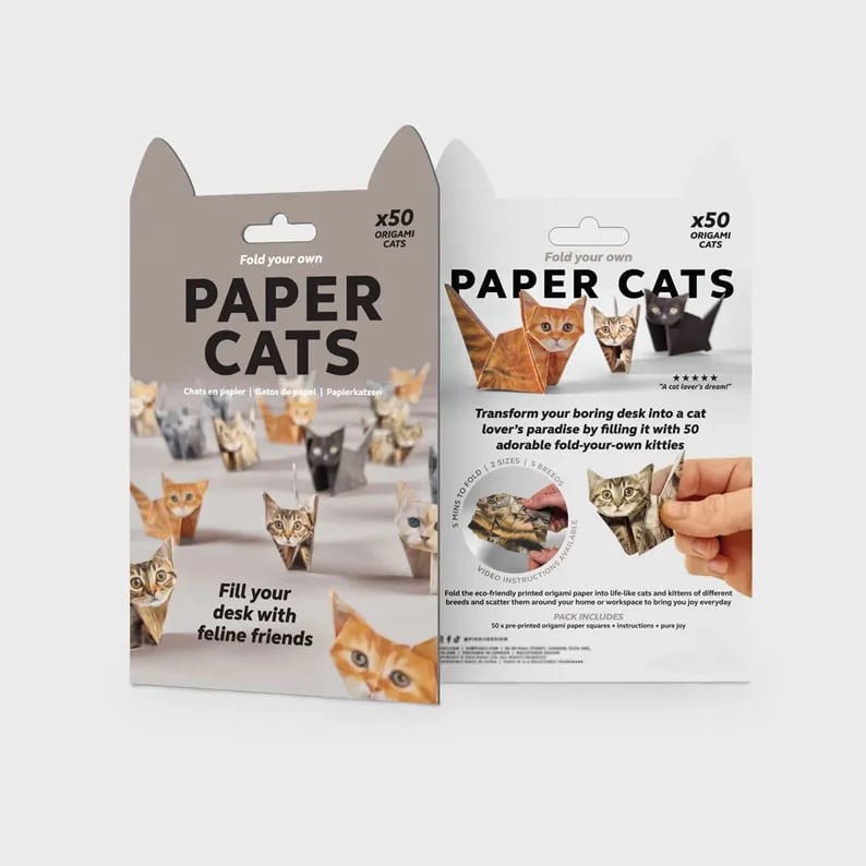 DIY Paper Cats