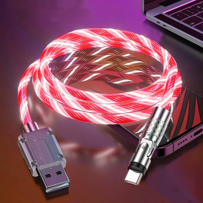 ⚡540° Rotatable Streamer Data Cable