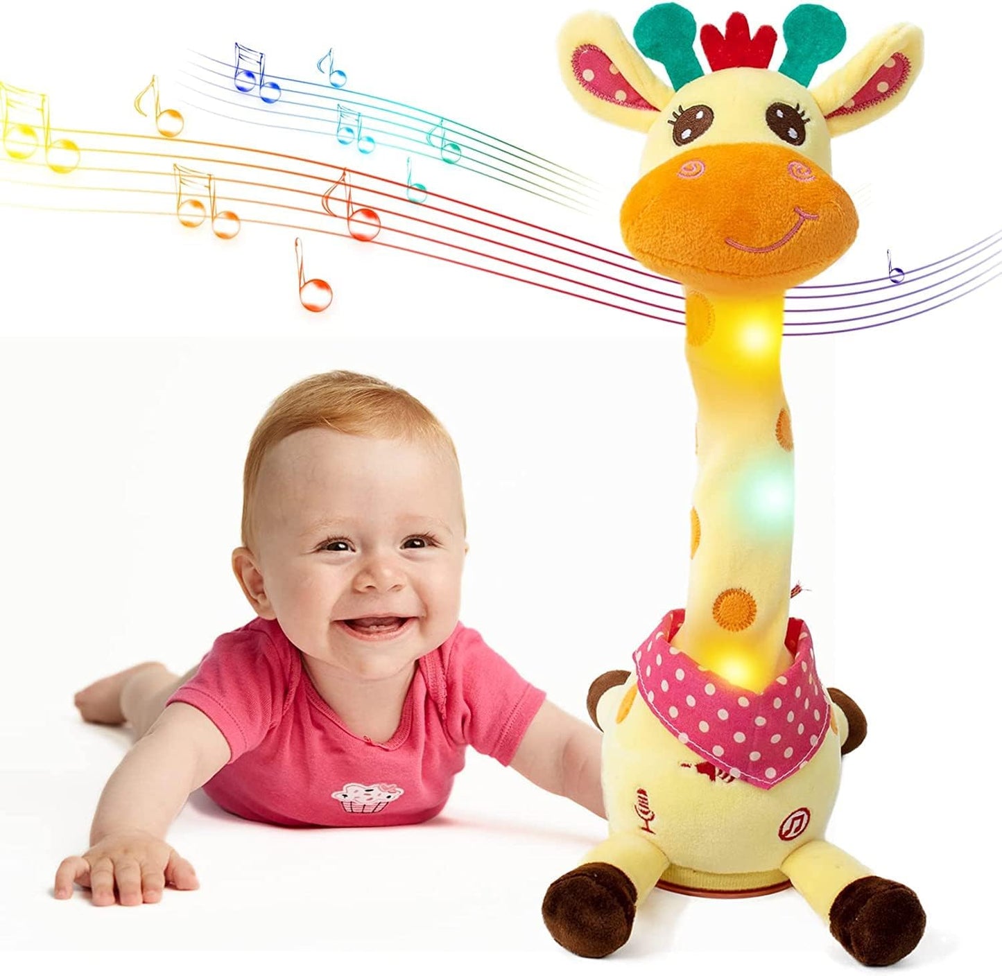 🎉 Best-selling musical giraffe toy – sings, dances, and repeats what you say! 🦒🗣️