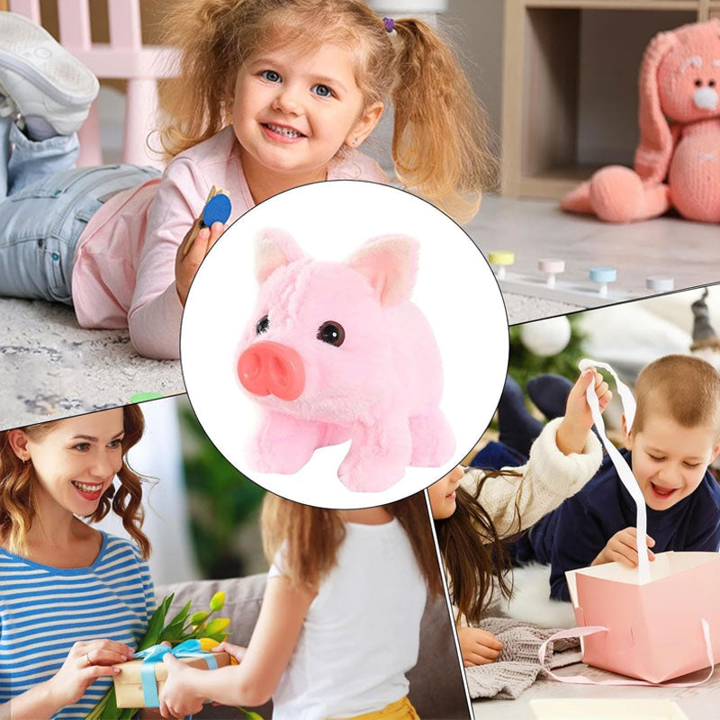 🐷Electric running pig plush toy
