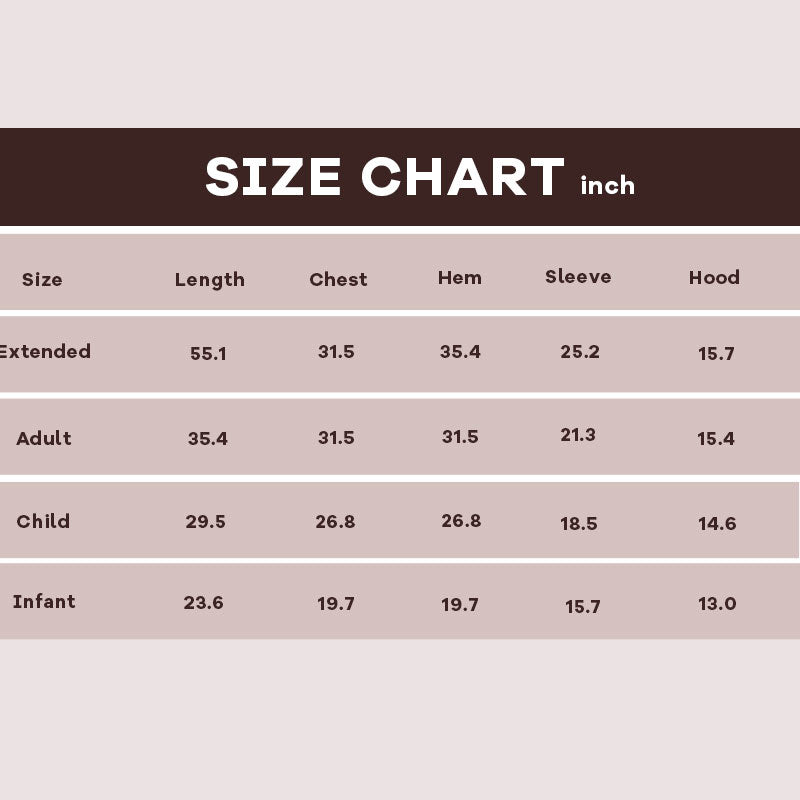 🧸 Thickened bathrobe with hood and blanke