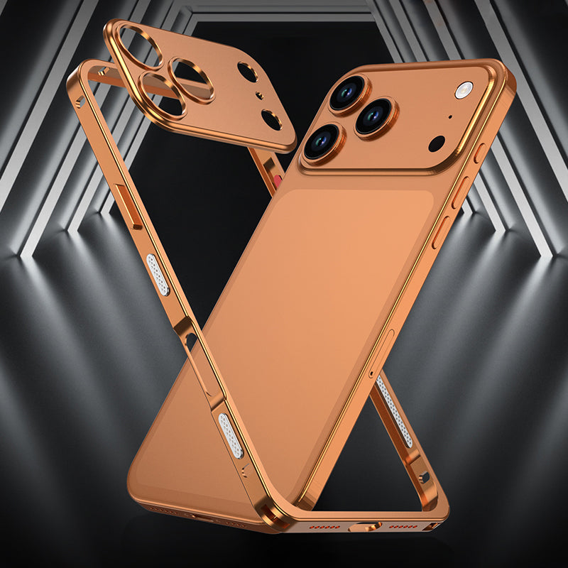 Metal Lens Aluminum Alloy Frame Mobile Phone Case