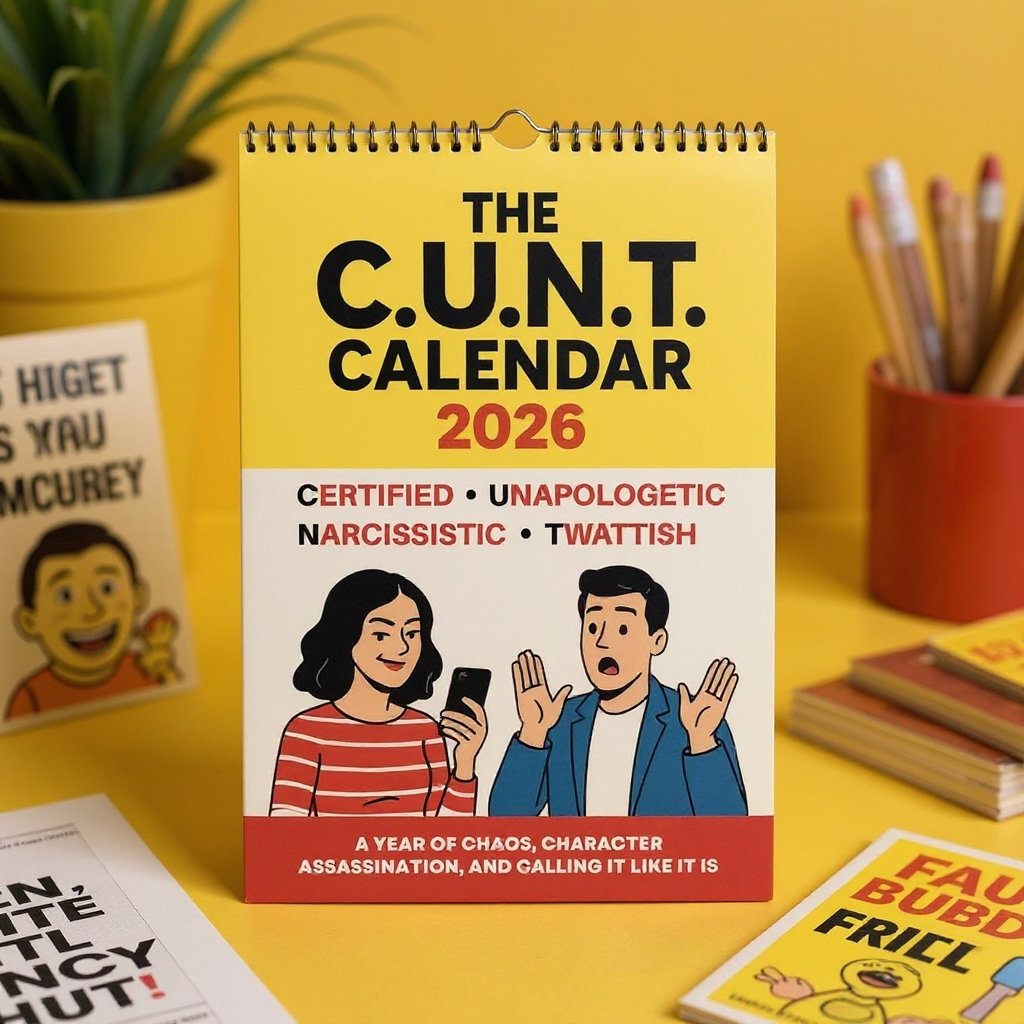 🔥Bestseller🔥The C.U.N.T. Calendar 2026