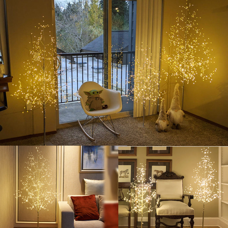 LED Lighted Twig Christmas Tree