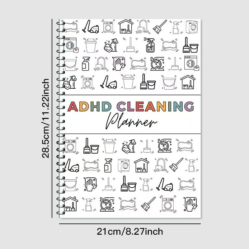 ⏰ADHD Cleaning & Organizing Toolkit - Chore Planner✔