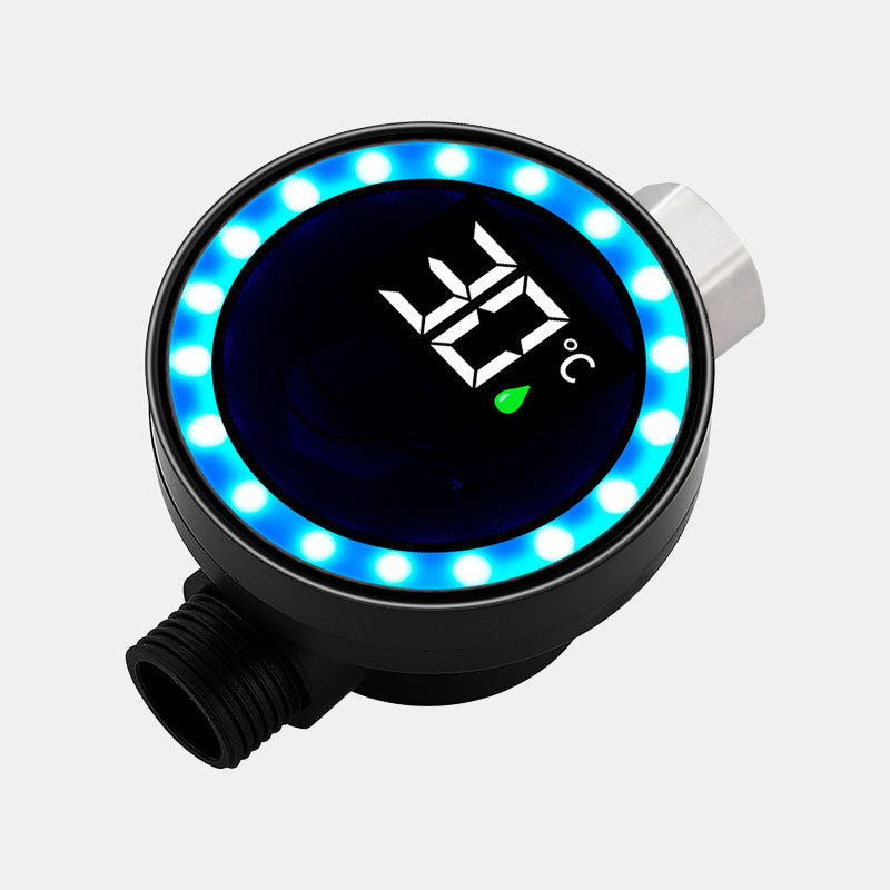 LED shower temperature gaug