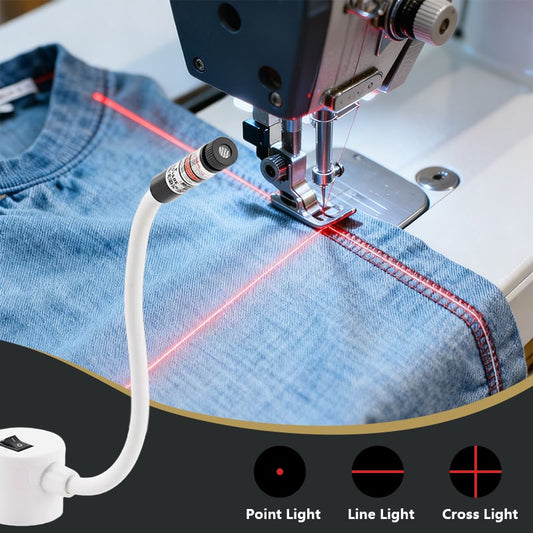 ✨🧵 Laser Quilting Guide – Magnetic sewing laser for straight seams and precise patterns!