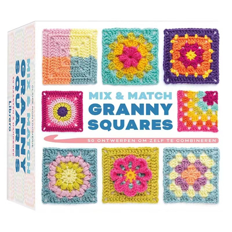 Grandma's square deck of cards – 50 mix and match pattern