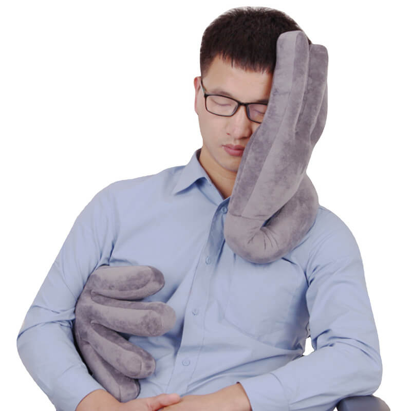 Palm-Sized Travel Pillo