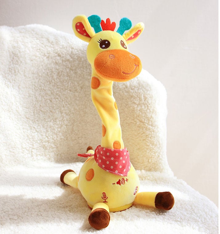 🎉 Best-selling musical giraffe toy – sings, dances, and repeats what you say! 🦒🗣️